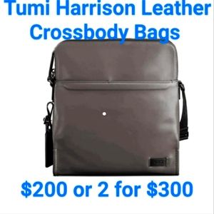 Authentic Harrison Leather Crossbody Bags BLOWOUT. NEW IN BOX